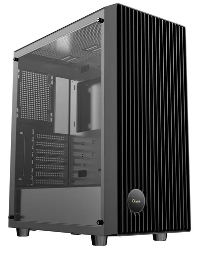 Корпус OCYPUS GAMMA C70 BK (GAMMA-C70-BKG000XX-GL) без блока питания - фото 1