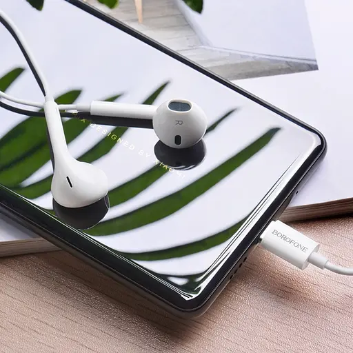 Навушники вкладиші Borofone BM27 Type-C білий - фото 4