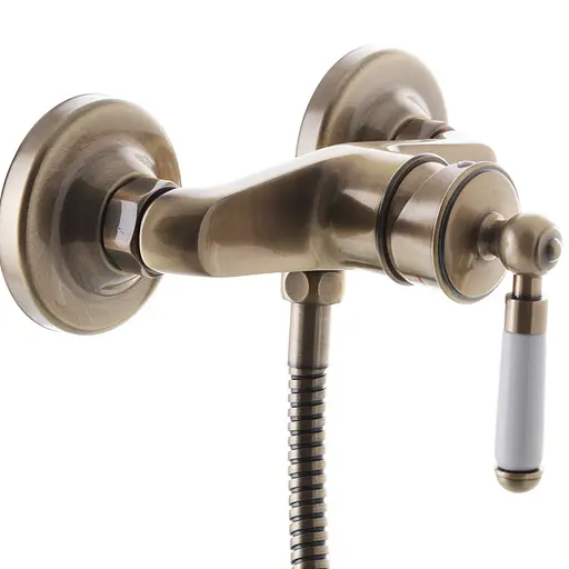 Змішувач для душу Mixxus Premium бронзовий Vintage 003 MI2863 Бронза - фото 3