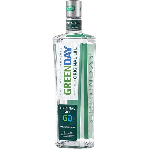 Горілка Green Day Organic Life 40% 1 л
