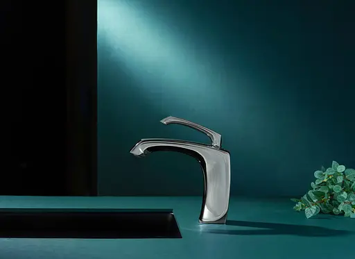 Смеситель для умывальника хром Nett PH-33 Хром - фото 2