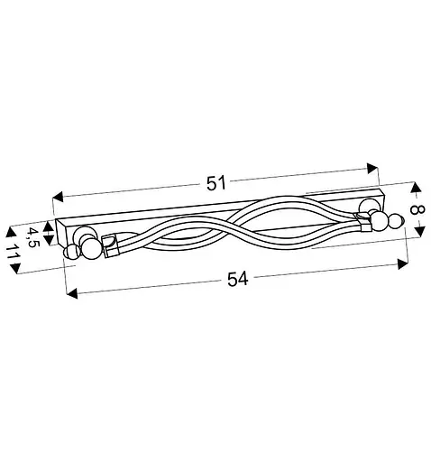 Настінний світильник Candellux 22-73389 ESSE - фото 3
