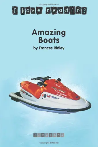 I Love Reading. 550 Words. Amazing Boats - фото 3