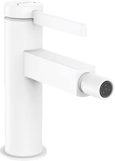 Смеситель для биде Hansgrohe Finoris 76200700 белый матовый - фото 1