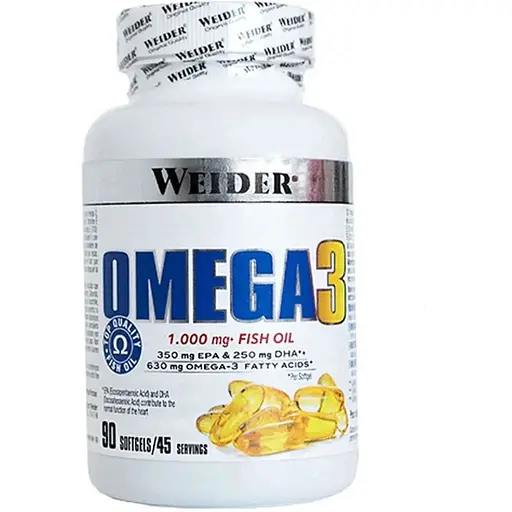 Жирные кислоты Weider Omega 3, 90 капсул