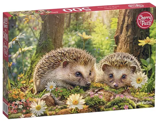 Пазли CherryPazzi Милі відвідувачі, 500 елементів, 34.5x50 см, 20227