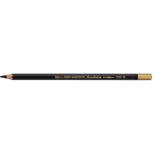 Олівець акварельний Koh-i-Noor Mondeluz ivory black айворі чорний (3720/36)