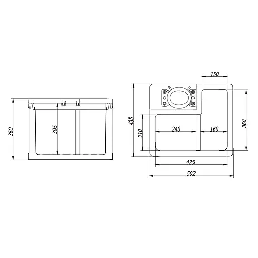 Компрессорный автохолодильник Alpicool ARC35 (31 литр) - фото 7