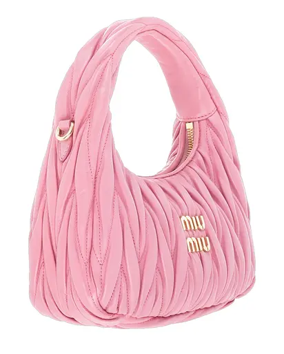 Женская кожаная сумка Wander (Розовая) - фото 3