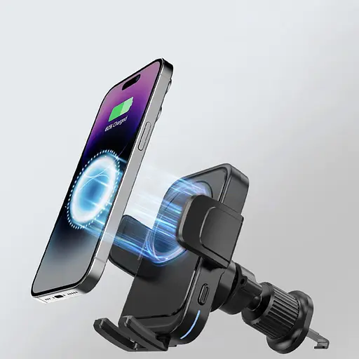 Автодержатель с БЗУ WIWU CH-321 15W - фото 5