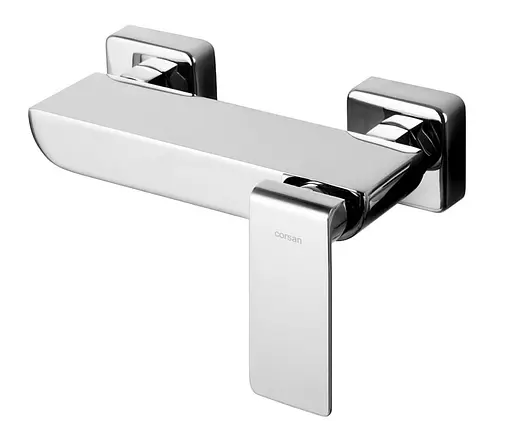 Душова система Corsan chrome зі штангою CMZ057MCH, Хром - фото 2