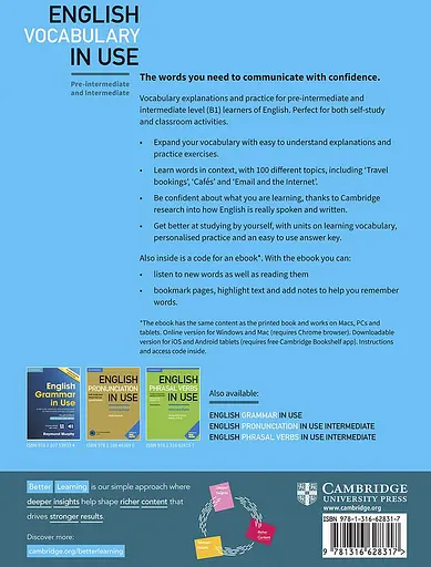 English Vocabulary in Use Pre-intermediate and Intermediate. Book with Answers and Enhanced eBook. Vocabulary Reference and Practice (4th Edition) - фото 2