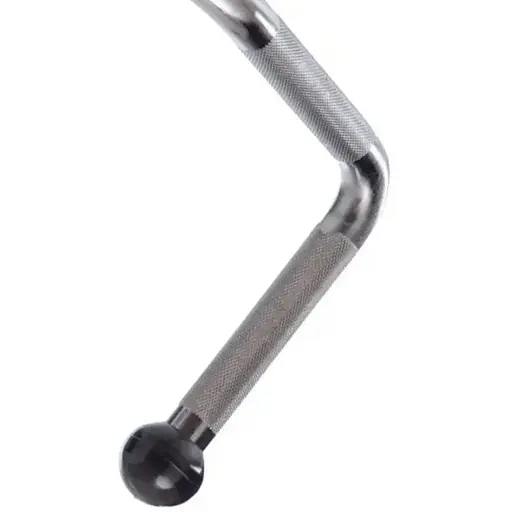 Ручка для нижньої тяги York Fitness Multi-Purpose багатофункціональна з гумовими наконечниками, хром - фото 5