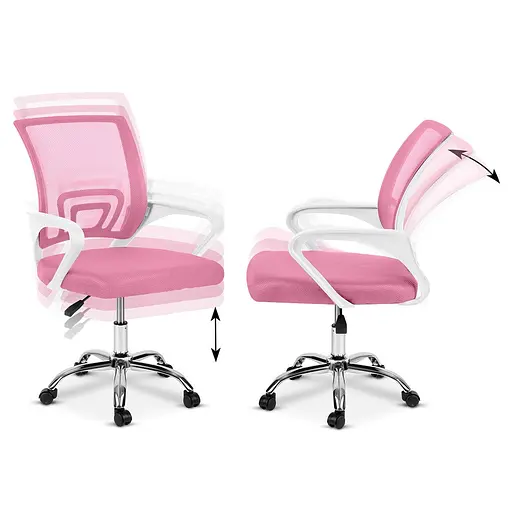 Офисное кресло Sofotel Emeri Pink (242001) - фото 7