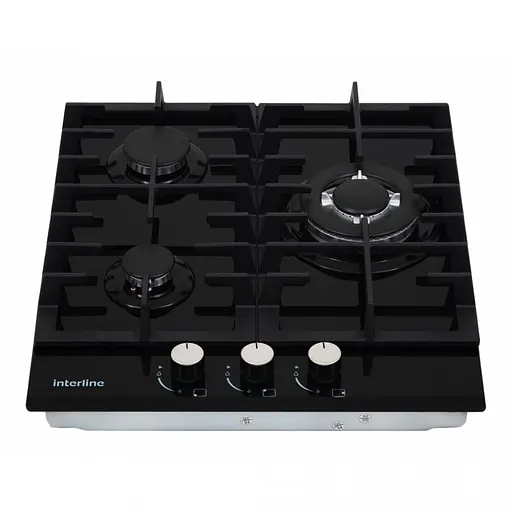 Варочная поверхность газовая Interline HGG 744 FGT BA - фото 8