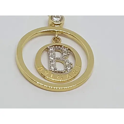 Золотая подвеска Столичная Ювелирная Фабрика с фианитами. 423064Ж - фото 4