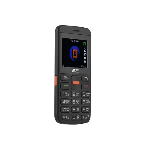 Мобільний телефон 2E T180 MAX 23" 2SIM 1000мА/год чорний - фото 4