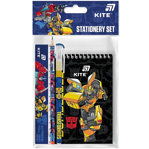 Набір канцтоварів Kite Transformers 4 предмети (TF26-S03) - фото 1