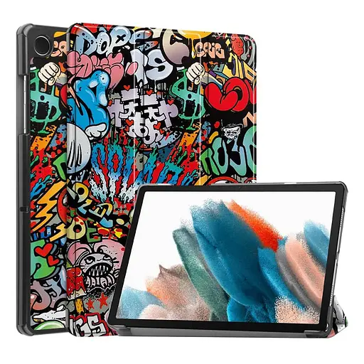 Чохол до планшета BeCover Smart Case Samsung Galaxy Tab A11 Plus SM-X236B 11.0" Graffiti (714005) - фото 3