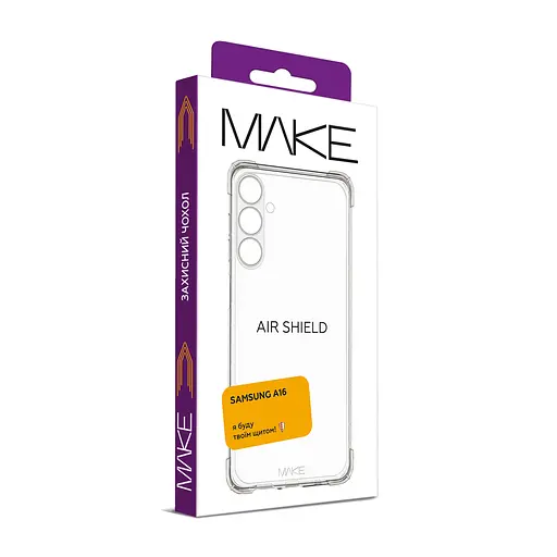 Чохол Make Samsung A16 AirShield - фото 2