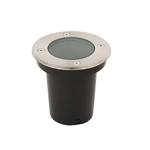 Світильник тротуарний під лампу GU10 AWAX (079-030-0001-010) мат.хром - фото 1