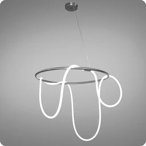 Люстра підвісна 517 Dlight 32Вт Хром (02090) - фото 1