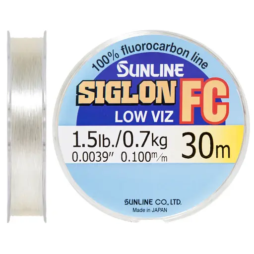 Флюорокарбон Sunline Siglon FC 30 м 0.10 мм 0.7 кг поводковий