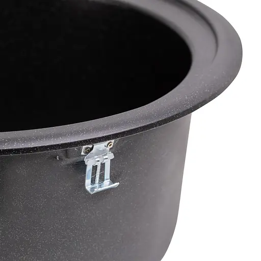 Кухонна мийка Lidz D510/200 BLM-14 (LIDZBLM14D510200), Чорний - фото 6