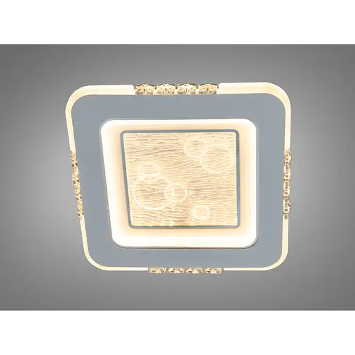 Світлодіодний стельовий світильник Romin сірий 34 Вт CCT - фото 1