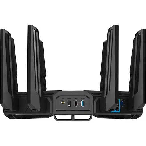 Роутер - бездротовий маршрутизатор Asus ROG Rapture GT-BE98 (90IG08F0-MO9A0V) (WiFi7 BE25000) 8 антен - фото 6