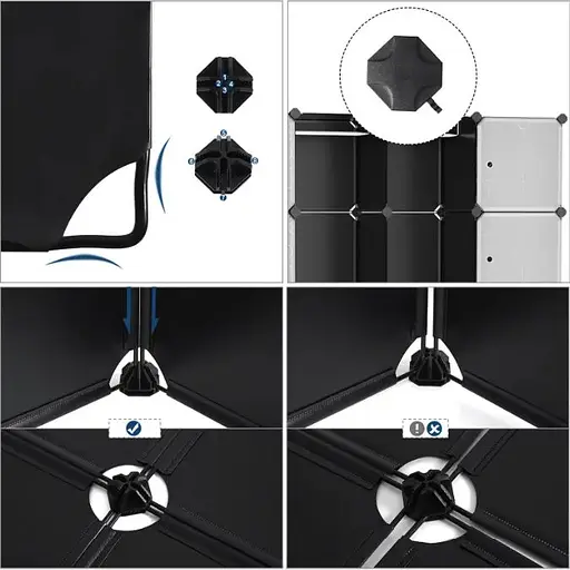 Модульный шкаф Leobert Modern New с полками для одежды - фото 6