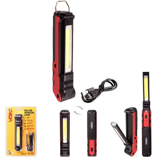 Переносна лампа Voin 5W-COB+3W XPE 2000mAh (VL-107) - фото 6