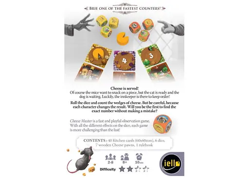 Настольная игра IELLO Сырный мастер (Cheese Master) (англ.) (PS115) - фото 2