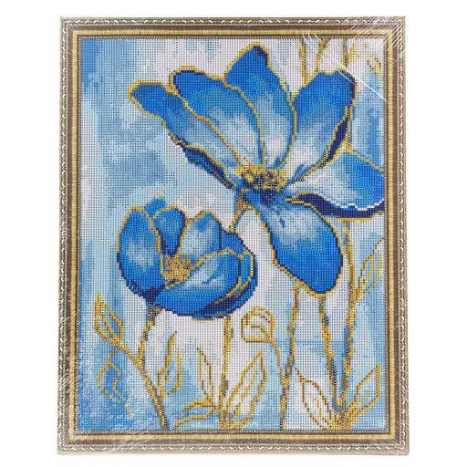 Набір з алмазною мозаїкою "Блакитний вітраж" 40*50 см, IDEA2-CK6524, ТМ "99IDEAS" - фото 6
