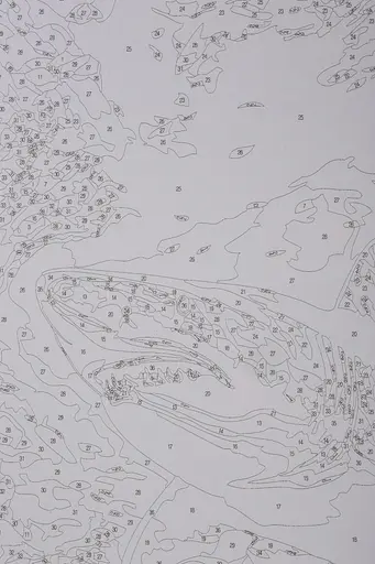 Набор для росписи "Акула" 40*50 см, IDEA2-GX47245, ТМ "99IDEAS" - фото 7