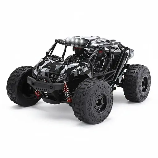 Радиоуправляемая внедорожная машина HS 18331, масштаб 1:18, аккумулятор 7.4V, пульт 2.4GHz, скорость до 36 км/ч, черная