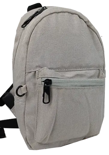 Маленький женский рюкзак 3L Антивор с RFid светло-серый LS sum0028826 - фото 5