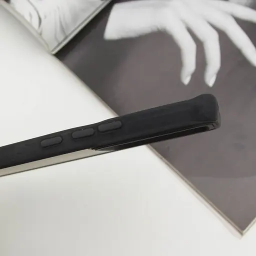 Чехол TPU/PCLyon Frosted для Xiaomi Redmi Note 13Pro+ Black - фото 5