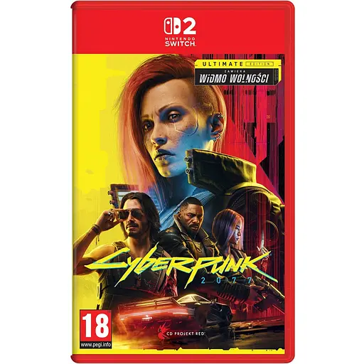 Гра Cyberpunk 2077: Ultimate Edition для Nintendo Switch 2 (RU) (5902367642440) [143634]
