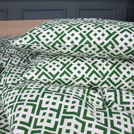 Пододеяльник MirSon бязь Abstract Green 110х140 см (2200013166238) - фото 7