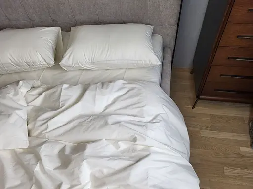 Комплект постельного белья бязь PREMIUM белый - двухспальный - фото 3