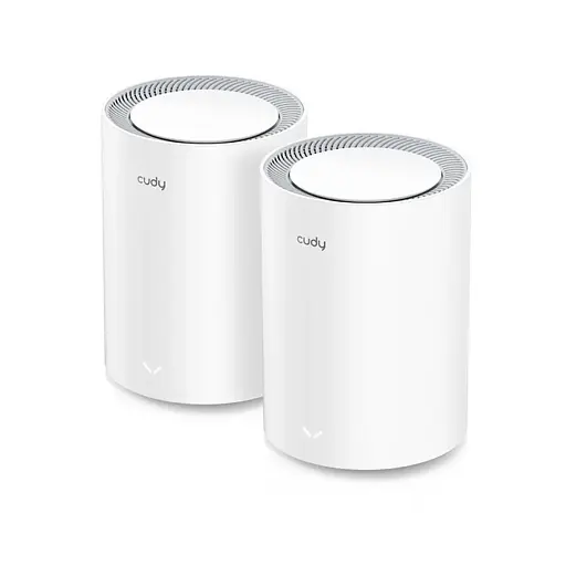Маршрутизатор WiFi Mesh-система WiFi 6 Cudy M1800 (2-Pack) 2 штуки дводіапазонні гігабітні AX1800 (73-00524) - фото 1