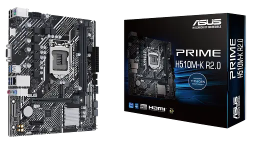 Материнська плата Asus H510M-A R2.0 Prime LGA 1200 (PRIME H510M-A R2.0)
