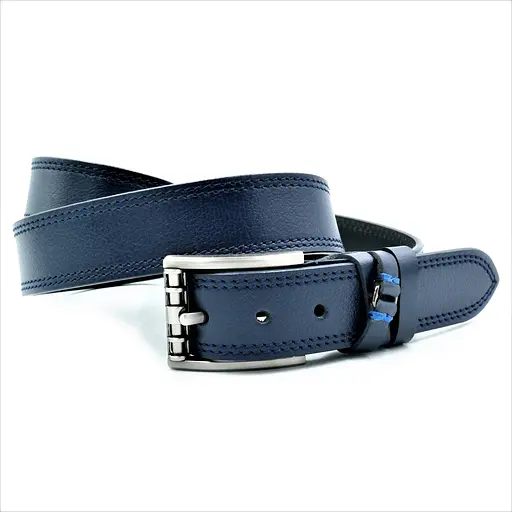 Ремінь шкіряний Le-Mon чоловічий 115-120х3,8 см acs0023719 - фото 4