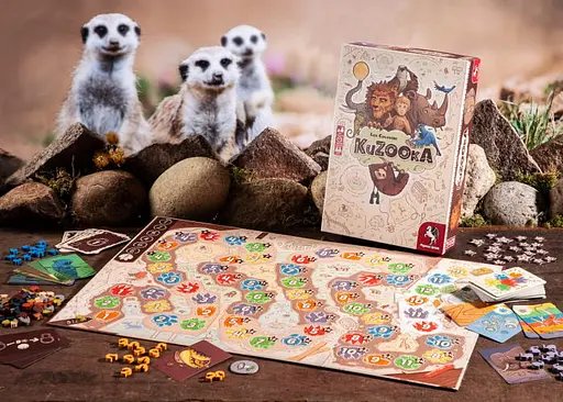 Настольная игра Pegasus Spiele KuZOOkA (KuZOOkA) (англ.) (PS210) - фото 5