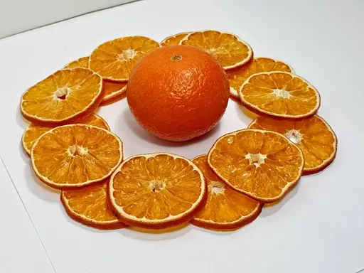 Сушені мандаринові чипси 30г - фото 3