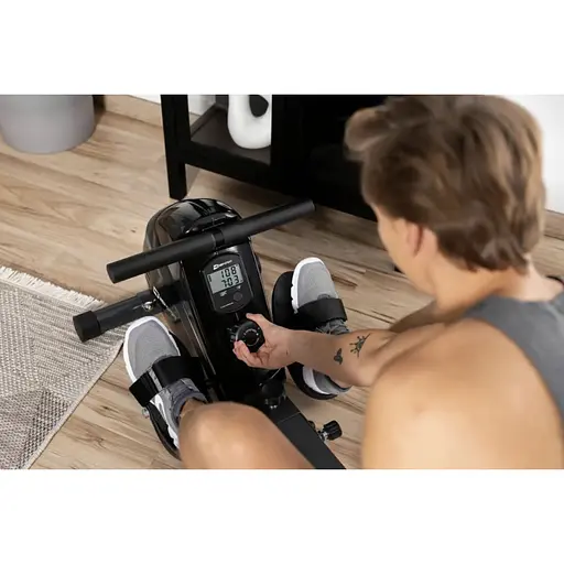 Гребной тренажер Hop-Sport HS-030R Boost золотистый - фото 6