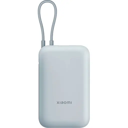 Зовнішній акумулятор Xiaomi Power Bank Integrated Cable 10000mAh 22.5W Blue (BHR9073GL) [120796]