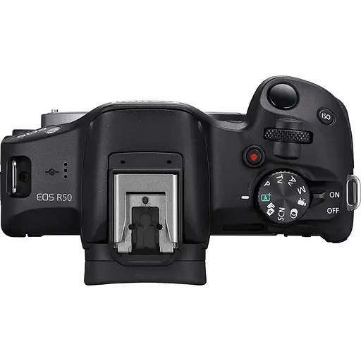 Бездзеркальний фотоапарат Canon EOS R50 Kit RF-S 18-45 mm f4.5-6.3 IS STM+RF-S 55-210 mm Black (5811C034) UA [87316] - фото 7