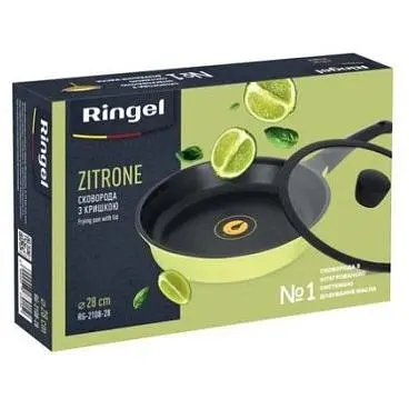Сковорода Ringel Zitrone 28 см (RG-2108-28) - фото 5